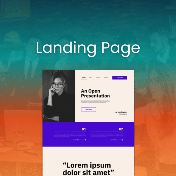 Landing Page
